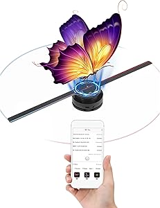 3D Hologram Fan 224 LED Light Beads