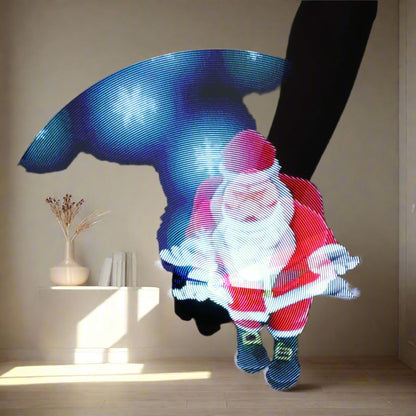 3D Hologram Fan 224 LED Light Beads