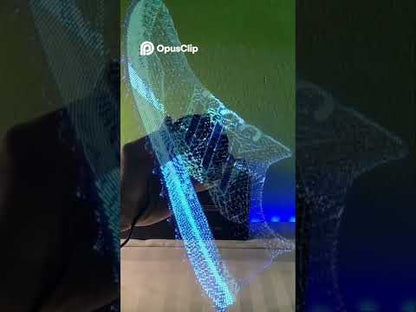3D Hologram Fan 224 LED Light Beads